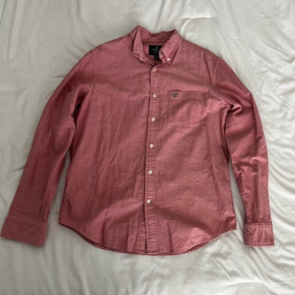 American Eagle button down long sleeve - Picture 1 of 2